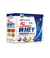 5Power Whey Protein 30grx72 Sachets 2160 gr Mix