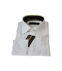 Beyaz İpek Gömlek Beden-XL