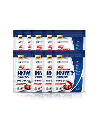 5 Power Çilek Aromalı Whey Protein 30 gr