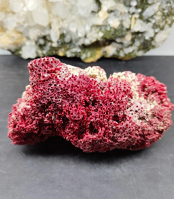 Kırmızı Mercan Doğal Taş Dekoratif Obje - Sertifikalı