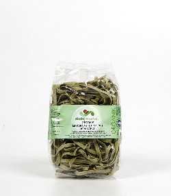 Organik Ispanaklı Fettucine 250 gr