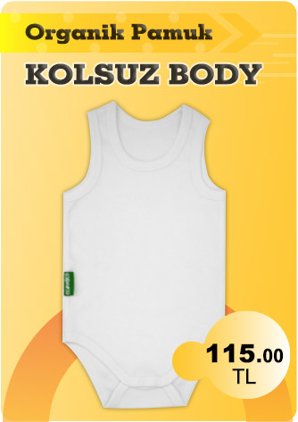 organik kolsuz body